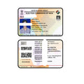 Voter ID PVC Card